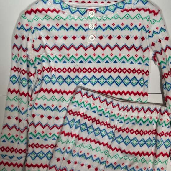 NWT Wondershop Toddler Fair Isle Print Pajama Set Size 3T - Picture 2 of 3